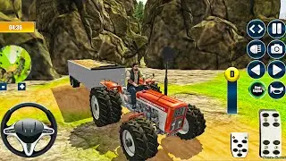 Real Tractor Trolley Simulator - Driving Tractors | Android Gameplay #3