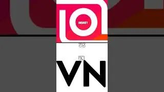 ⚡InShot vs VN⚡😈... Video editor vs Video editor...#shorts #trending #edit #animation #art