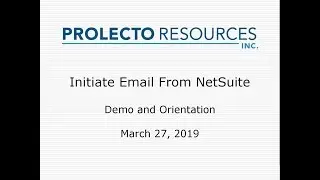 Prolecto Initiate Netsuite Email 20190327