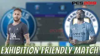 PSG (5) VS M.CITY (3) - PES 2019 PC GAME PLAY