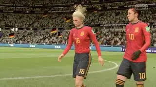 FIFA 19 - Women's Nations League 2025: GER v. ESP (PS4 simulation)
