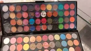 Final touch Make up 96 Color eye shade matte + velvet.