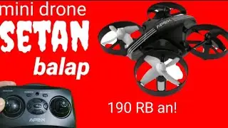 cara menerbangkan drone mini Racing  ghost Apex gd65a