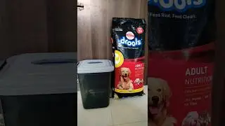 Drools Adult 10kg (Chicken 🐔 & egg 🥚) pack #drools #petfood #dogfood #dog #viralvideo #shorts