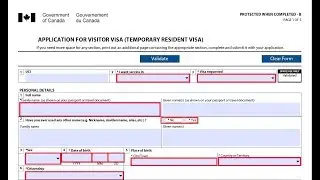 How to Complete IMM 5257-Canada Visa Application