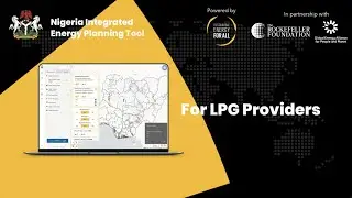 Nigeria Integrated Energy Planning Tool - For LPG Providers