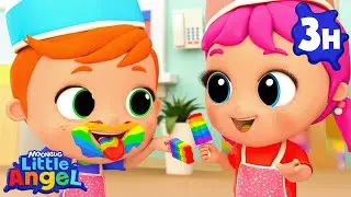 One Scoop, Two Scoops &mdash; Rainbow Fun! 🌈 | Kids Cartoons and Nursery Rhymes