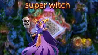 coc best super troops ever SUPER WITCH