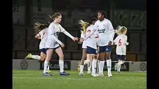 England U15 Schoolgirls v Wolves XI at Hednesford FC - February 2025