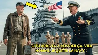Les ingénieurs échouent ; amiral appelle vétéran Navy.