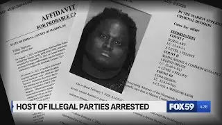 IMPD busts man on federal probation for promoting illegal after-hours parties