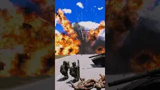 Holding the Line vs Tanks | ARMA III #shorts #news #army