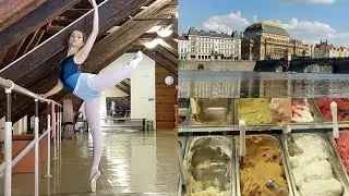Cosa mangio in un giorno VEGAN🌱 Giornata tipo di una BALLERINA professionista a PRAGA🩰 BALLET VLOG