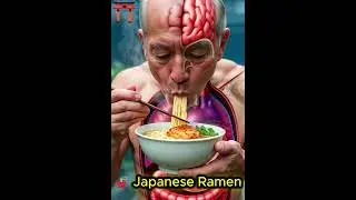 ⛩️ How Japanese Ramen Fuels Your Body &ndash; 3D Anatomy Explained 🍜⚡