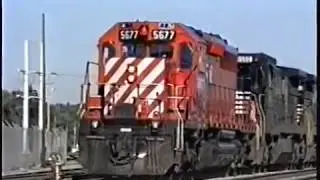 CSX D&H CPR R403 Works at Wilsmere Yard, DE 1992