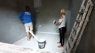 Pintura de cal veja como fazer para o cal n&atilde;o soltar da parede