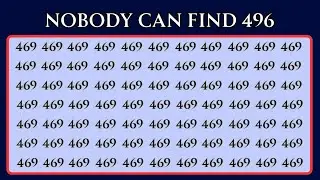 Test Your Observation Skill! Spot The Odd Numbers and Letters