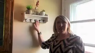Farmhouse Shelf and Hooks DIY Ideas
