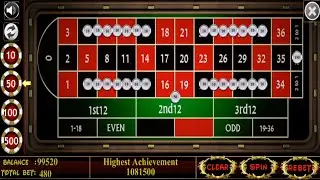 🎢 Just i Follow a Simple but Awesome Idea at Roulette 