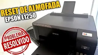 RESET EPSON L1250 - ERRO DE ALMOFADA
