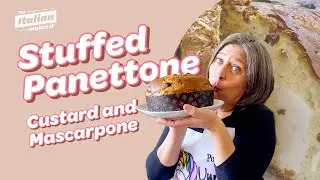 Stuffed Panettone Recipe with Custard and Mascarpone