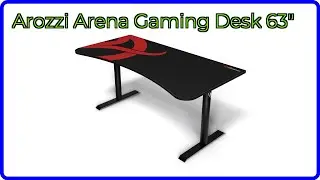 REVIEW (2025): Arozzi Arena Gaming Desk 63