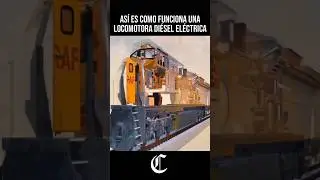 As&iacute; funciona una Locomotora Di&eacute;sel El&eacute;ctrica 🚅⚡ #ingenieria #ciencia #curiosidades #sabiasque #datos