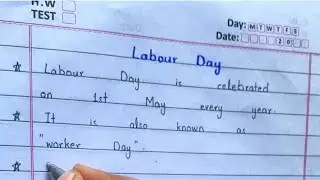 | Labour Day | 10 lines on labour day in English |
