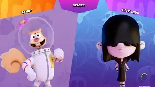 Nickelodeon All-Star Brawl - Сэнди - Аркадный режим - (HD) [BurritoHD]