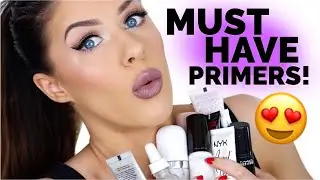 MUST HAVE PRIMERS!! | BEAUTY FAVORITES 2017!!
