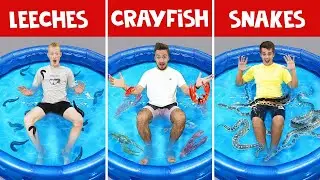 LAST TO LEAVE A TERRIBLE POOL CHALLENGE !