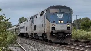 Amtrak 129 &ldquo;Lake Shore Limited&rdquo; @ Utica 8/30