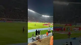 🇲🇰 Macedonia vs England 🏴󠁧󠁢󠁥󠁮󠁧󠁿🏟️Tose Proeski(Philip II Arena) 📍Skopje #football #fans