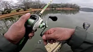 Fishing My Local Lake In 40° Water Temps (60 MIN Uncut)