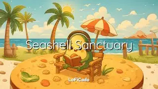 Seashell Sanctuary: avocado Reflecting and Reading 🐚💡 | #lofihiphop #studymusic