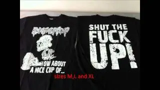 Bizarre Leprous Holland merch.