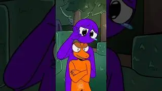 TOUCH ME I SCREAM | Purple And Orange | Rainbow friends chapter 2 animation #rainbowfriendschapter2