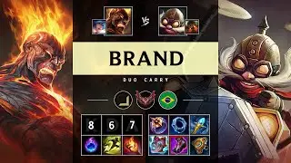 Brand Carry vs Corki - BR Grandmaster Patch 25.16