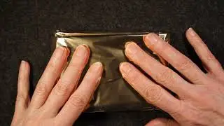 ASMR * crinkly plastic unwrapping * foil crinkle * no talking *