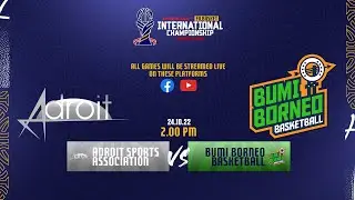 Adroit Sports Association vs Bumi Borneo | 2022 Filbasket International Championship | 10 24 22