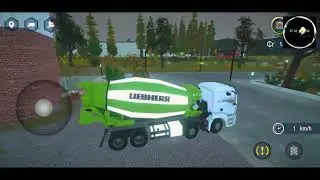 Perfect Concrete Pouring! 🚚 LIEBHERR Cement Mixer at Work | Construction Simulator 4 Gameplay