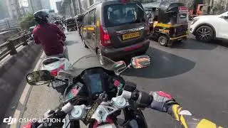 Bus Fire on Western Express Highway in Malad Pushpa Park & Stunning Porsche 718 Spotted! (20 Jan 26)
