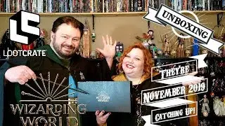 Wizarding World Crate Unboxing--November's Box in March--by LootCrate