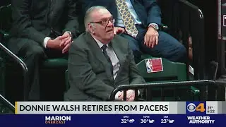 Donnie Walsh retires from Pacers