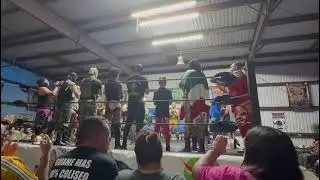 Las Despedida de Fidel Campos  un gran fanatico  de Houston#wrestling #suscribete #facebook #tiktok 