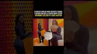 Claressa Shields Spends $30,000 at Louis Vuitton AFTER signing an $8 MILLION deal! #claressashields