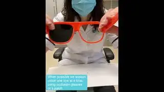 SEN orthoptic assessment - patient's view