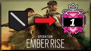 How I Got CHAMPION In Operation Ember Rise : Ranked Highlights - Rainbow Six Siege Gameplay