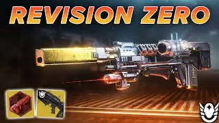 REVISION ZERO Exotic First Impressions (Two Fire Modes & One Shot Sniper) | Season of The Seraph