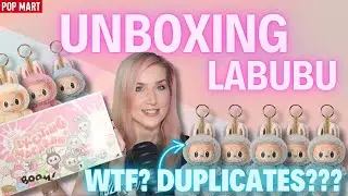 UNBOXING LABUBU Exciting Macaron 🍬 &hellip;WTF, DUPLICATES?! #popmart #unboxing #labubu #blindbox